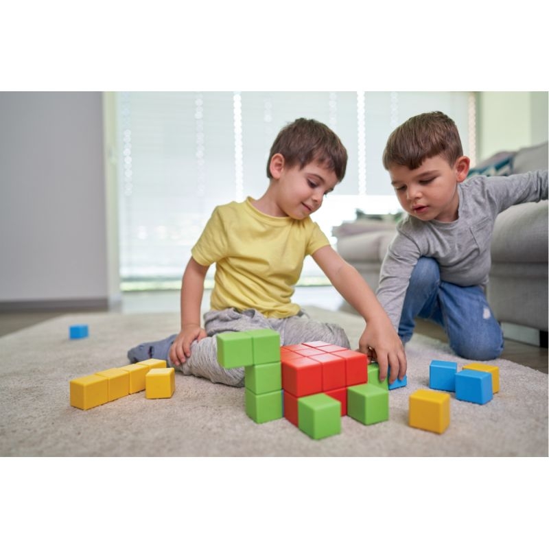 Lot de 64 cubes magnétiques MAGICUBE opaques