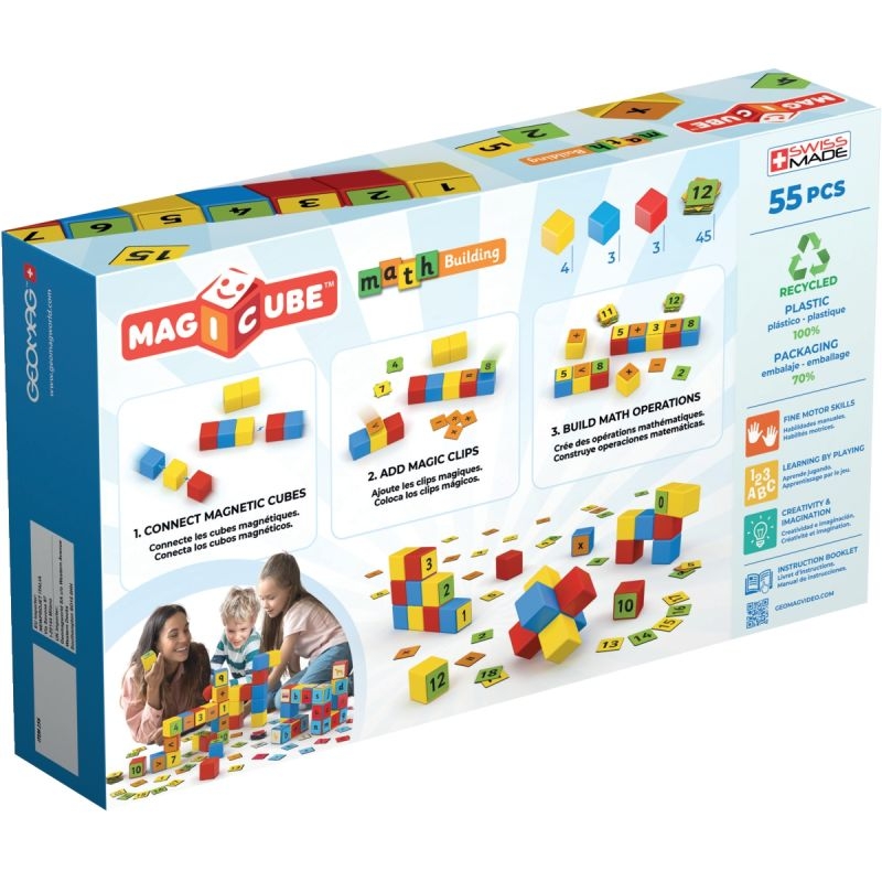 Magicube math building 55 pièces