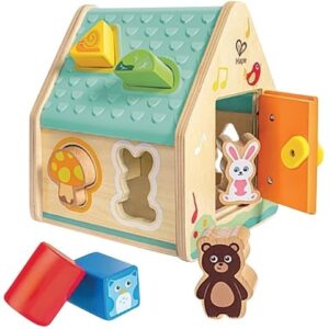 Maison trieur de formes en bois