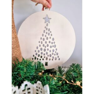 Maxi boule sapin de noël diamètre 27.50cm