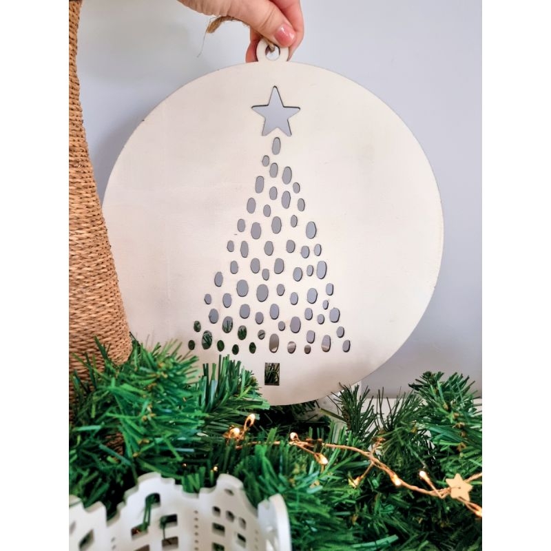 Maxi boule sapin de noël diamètre 27.50cm
