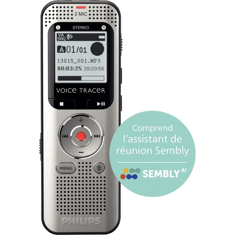 Microphones numérique PHILIPS DVT 2015