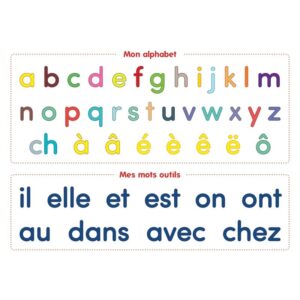 Mon alphabet magnétique XXL