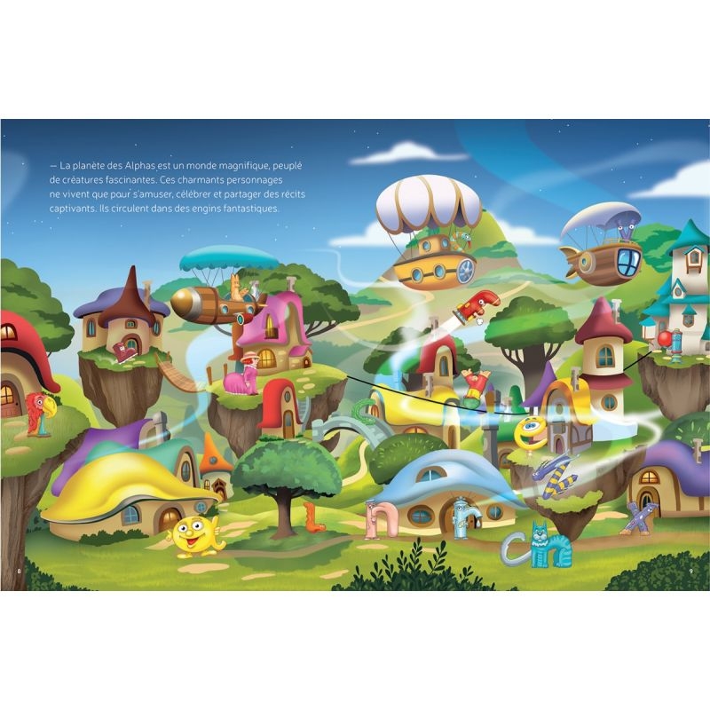 Mon livre du conte les Alphas