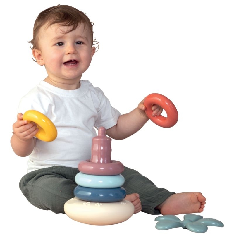 Palmier à empiler 5 anneaux LITTLE SMOBY