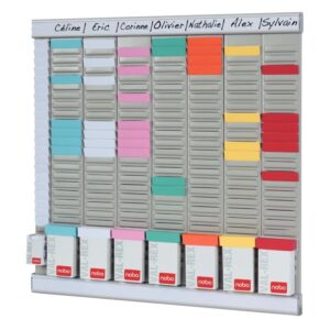 Paquet de 100 fiches planning indice 1,5 vert