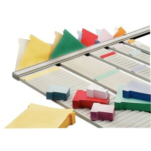 Paquet de 100 fiches planning indice 1,5 vert