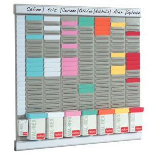 Paquet de 100 fiches planning indice 1 blanc