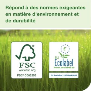 Paquet de 2040 essuie-mains H2 pliage M blanc