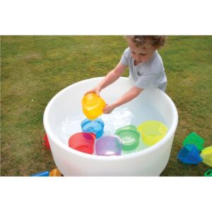 Paquet de 6 bols verseurs diamètre 13.5cm assortis