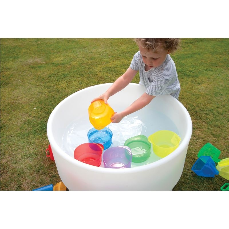 Paquet de 6 bols verseurs diamètre 13.5cm assortis