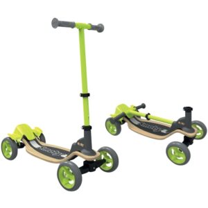 Patinette en bois 4 roues