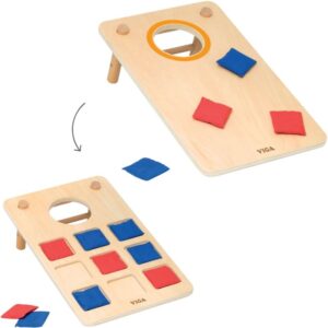 Planche de 2 jeux en bois 49.5x30cm