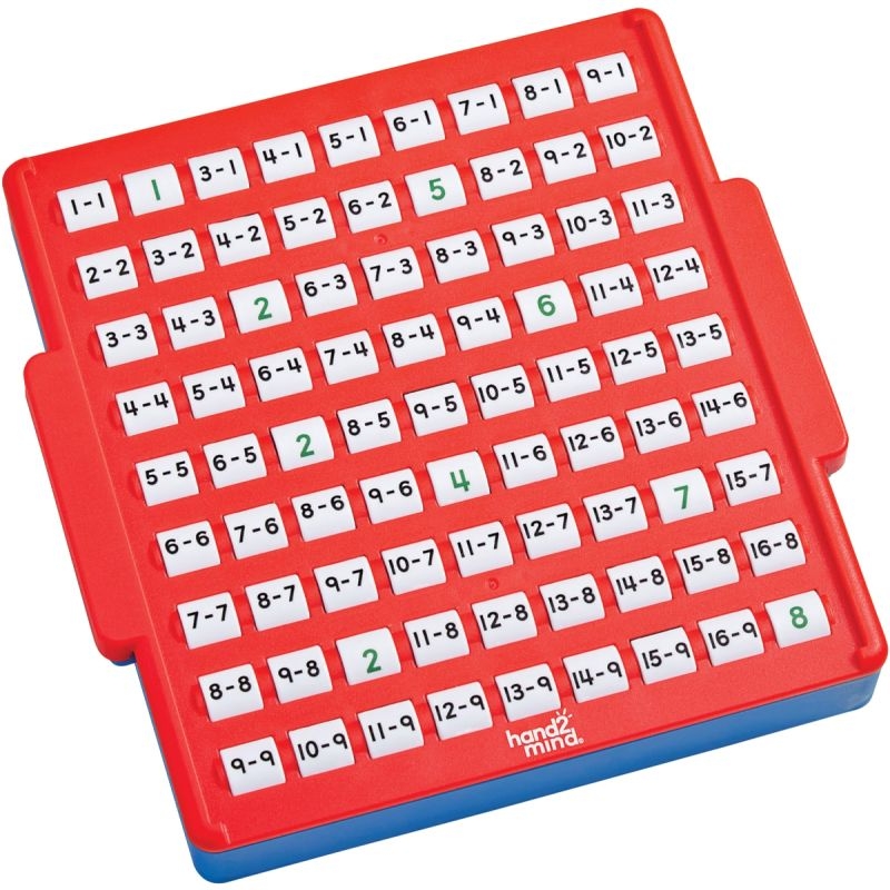 Plateau entrainement soustraction