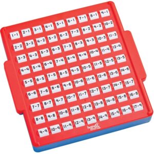 Plateau entrainement soustraction