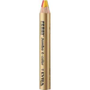 Pot de 18 crayons Jumbo 4 Color arc en ciel
