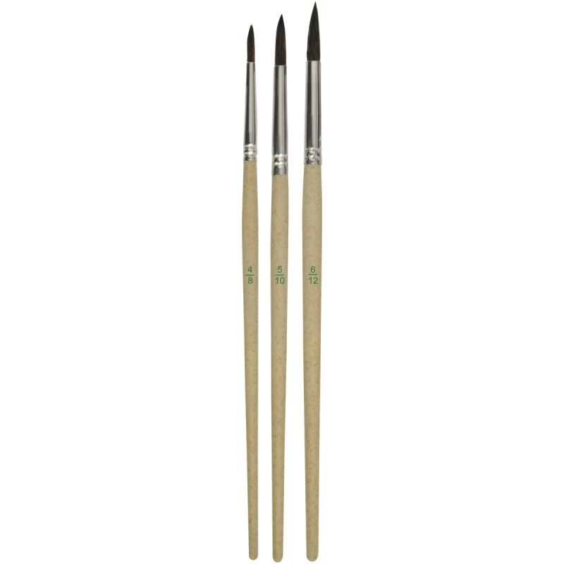 Pot de 72 pinceaux + brosses synthétique