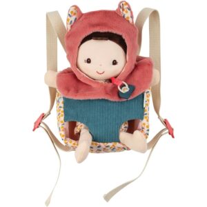Poupée Jeanne et son porte-bébé LILLIPUTIENS