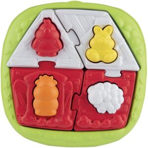 Puzzle 2 en 1 maison et ferme CHICCO