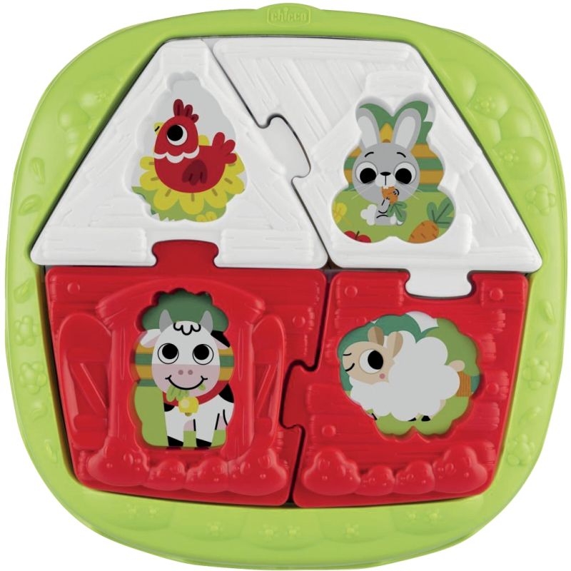 Puzzle 2 en 1 maison et ferme CHICCO
