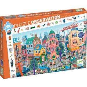 Puzzle d’observation 200 pièces, la ville