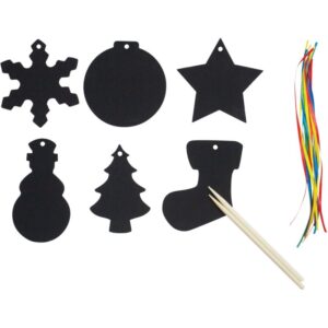 Sachet de 60 formes Noël à gratter