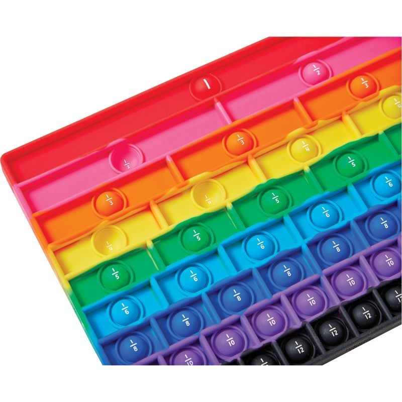 Sachet de 9 pop it fraction