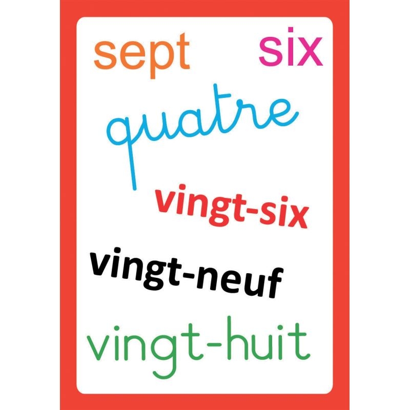 Tam tam 123 les nombres de 0 à 30