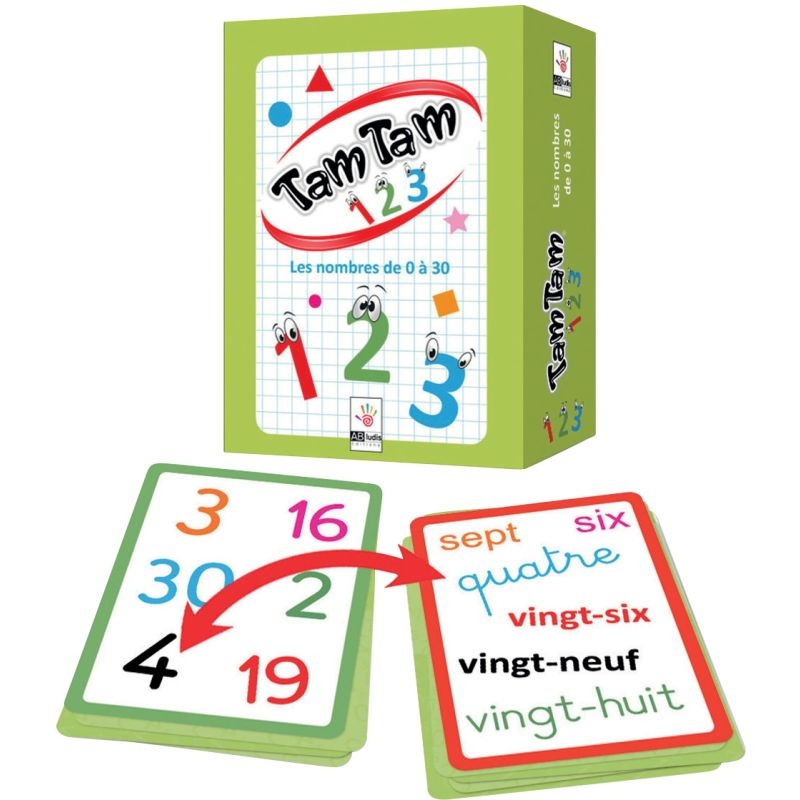 Tam tam 123 les nombres de 0 à 30