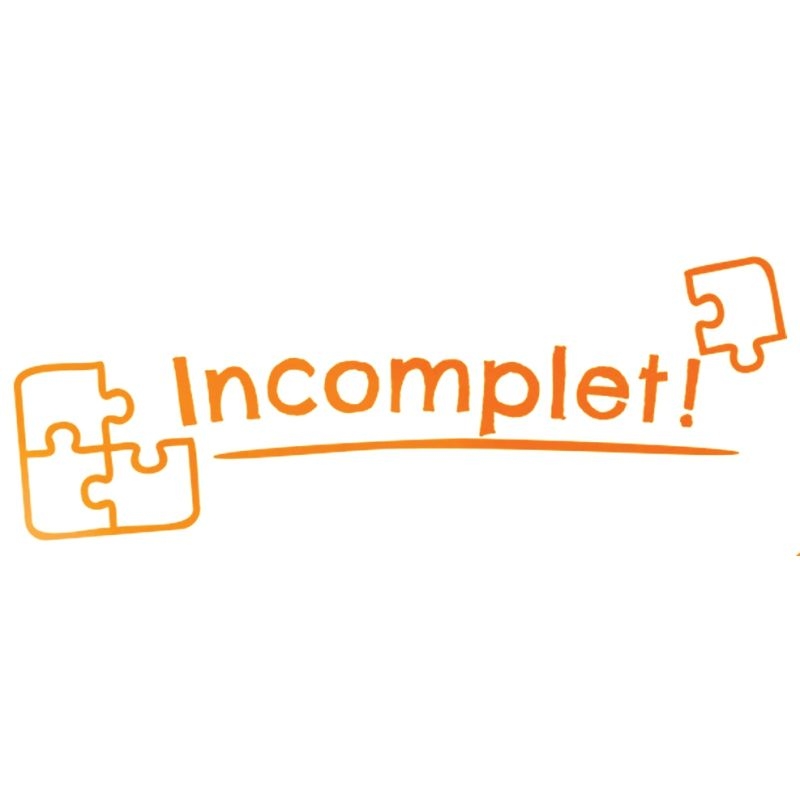 Tampon “Incomplet” orange