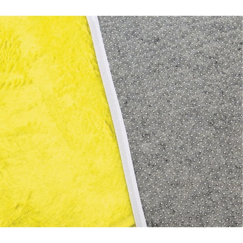 Tapis ultrasoft 70x95cm jaune