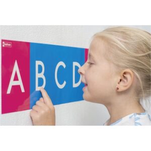 Tracés rugueux muraux, lettres capitales