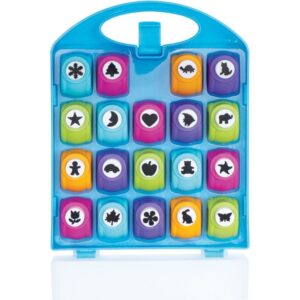 Valisette de 19 perforateurs 15mm assortis